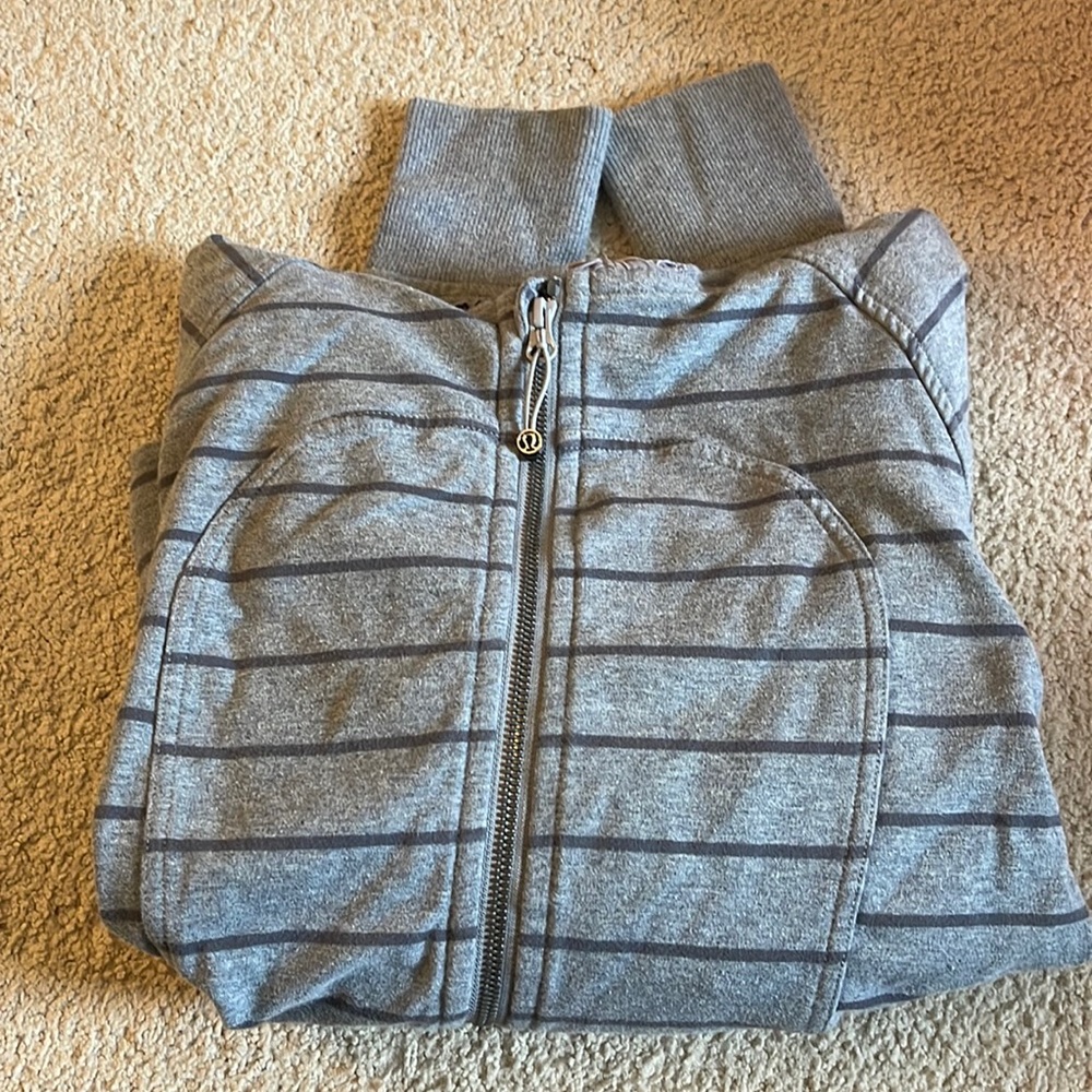 Lululemon Striped Sweatshirt